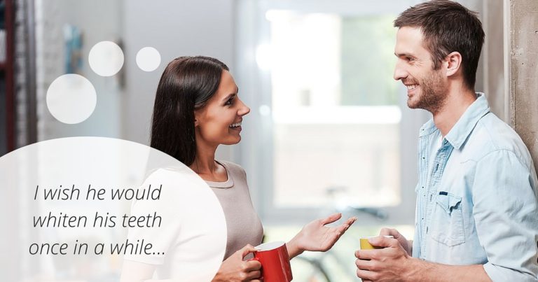 The Best Way to Tell Someone to Whiten Their Teeth