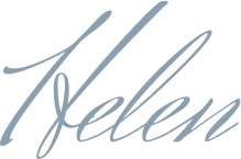 Helen A cursive form of the name Helen.