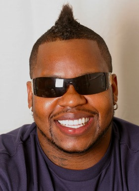 Shawn Andrews is smiling