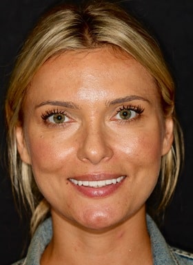 Svitlana is smiling